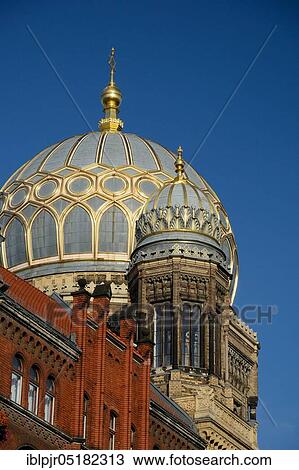 Dome, New Synagogue, Berlin, Germany, Europe View Large Photo Image Stock Image - Dome, New Synagogue, Berlin, Germany, Europe. Fotosearch
