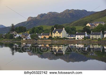 Dornie, Scotland, United Kingdom, Europe View Large Photo Image Stock Image - Dornie, Scotland, United Kingdom, Europe. Fotosearch