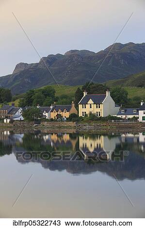 Dornie, Scotland, United Kingdom, Europe View Large Photo Image Stock Image - Dornie, Scotland, United Kingdom, Europe. Fotosearch