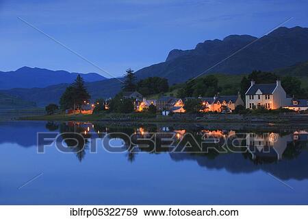 Stock Photo - Dornie, Scotland, United Kingdom, Europe. Fotosearch