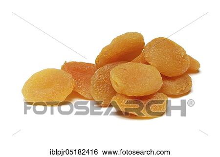 Stock Photograph - Dried Apricots (Prunus armeniaca). Fotosearch