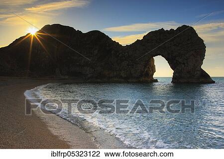 Stock Image - Durdle Door, Jurassic Coast World Heritage Site, Dorset, England, United Kingdom, Europe. Fotosearch