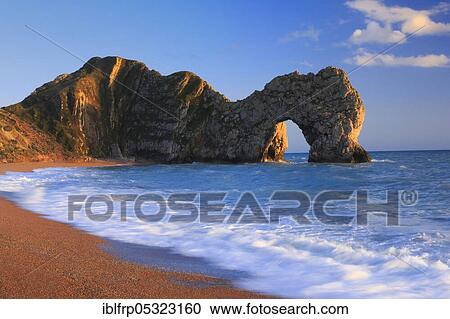 Stock Image - Durdle Door, Jurassic Coast World Heritage Site, Dorset, England, United Kingdom, Europe. Fotosearch