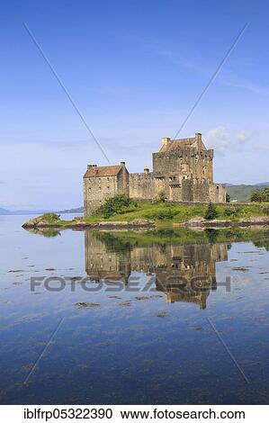 Stock Image - Eilean Donan Castle, Scotland, Great Britain. Fotosearch