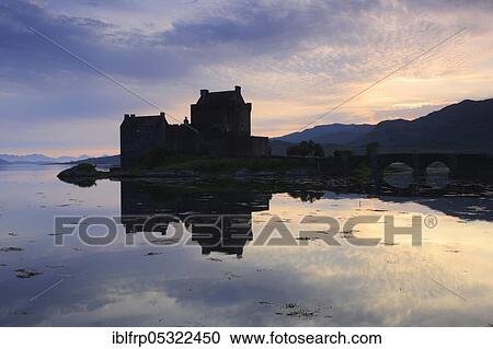 Stock Image - Eilean Donan Castle, Scotland, Great Britain. Fotosearch