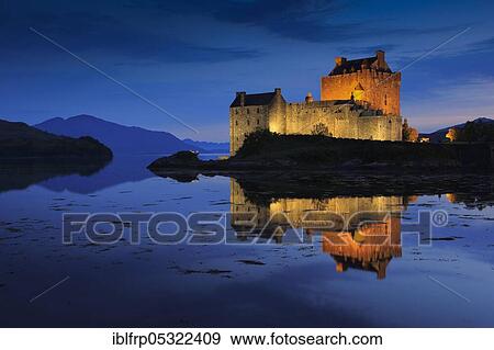Eilean Donan Castle, Scotland, Great Britain View Large Photo Image Stock Photo - Eilean Donan Castle, Scotland, Great Britain. Fotosearch