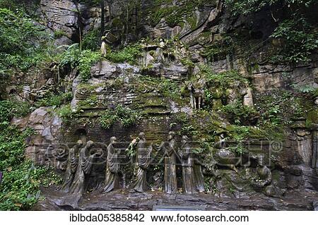 Emei Shan, Monument of the People's Republic, Éméi Shan, Leshan, Sichuan, China, Asia View Large Photo Image Stock Image - Emei Shan, Monument of the People's Republic, Éméi Shan, Leshan, Sichuan, China, Asia. Fotosearch
