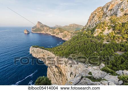 Picture - Es Colomer, Cap Formentor, Majorca, Spain, Europe. Fotosearch