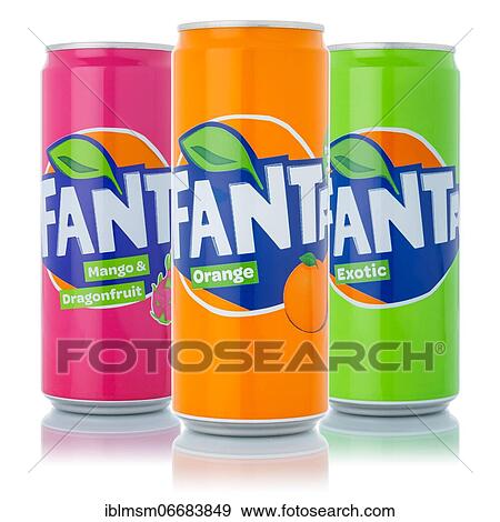 Fanta lemonade soft drink drinks in cans cutout isolated against a white background in Germany View Large Photo Image Stock Photo - Fanta lemonade soft drink drinks in cans cutout isolated against a white background in Germany. Fotosearch