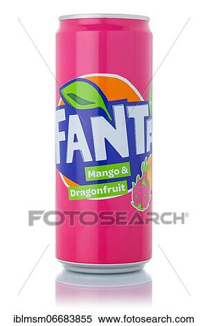Fanta Mango Dragonfruit Lemonade soft drink drink in can cropped isolated against a white background in Germany View Large Photo Image Stock Photography - Fanta Mango Dragonfruit Lemonade soft drink drink in can cropped isolated against a white background in Germany. Fotosearch