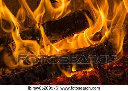 Stock Photograph - Fire. Fotosearch