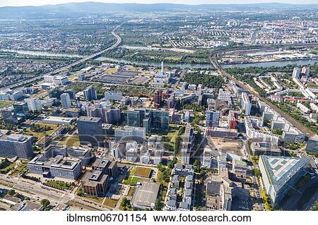 Frankfurt Niederrad office city aerial view building city, Frankfurt, Germany, Europe View Large Photo Image Picture - Frankfurt Niederrad office city aerial view building city, Frankfurt, Germany, Europe. Fotosearch
