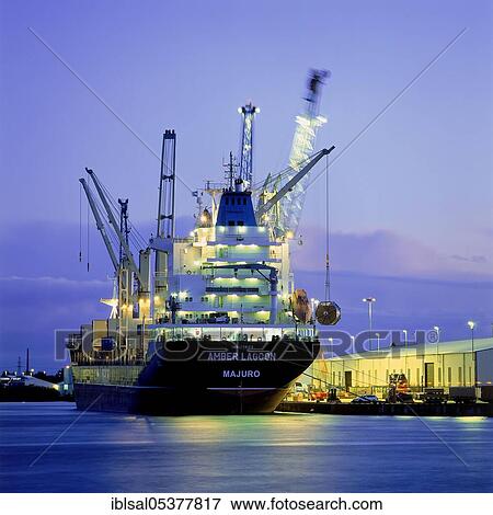 Freighter, Amber Lagoon, Freeport, Elbe, Free and Hanseatic City of Hamburg, Elbe, Germany, Europe View Large Photo Image Stock Photo - Freighter, Amber Lagoon, Freeport, Elbe, Free and Hanseatic City of Hamburg, Elbe, Germany, Europe. Fotosearch