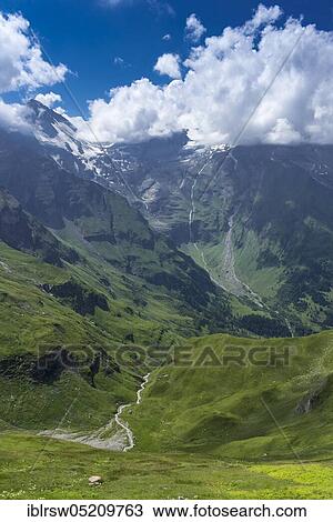 Stock Image - Fuscher Törl, Grossglockner High Alpine Road, Carinthia, Austria, Europe. Fotosearch
