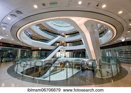 Stock Photo - Galaxy SOHO Shopping Mall in Beijing, China, Asia. Fotosearch