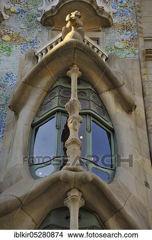 Gaudi, Casa Batllo, Barcelona, Catalonia, Spain, Europe View Large Photo Image Picture - Gaudi, Casa Batllo, Barcelona, Catalonia, Spain, Europe. Fotosearch