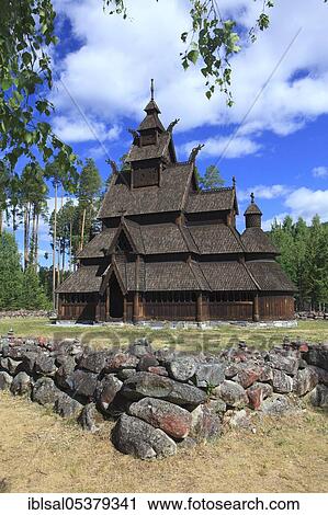 Gol Stave Church, Gol, Buskerud, Norway, Europe View Large Photo Image Stock Image - Gol Stave Church, Gol, Buskerud, Norway, Europe. Fotosearch