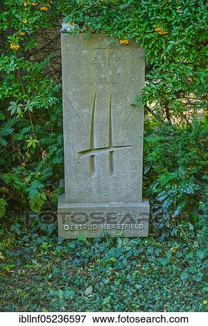 Grave, John Heartfield, Dorotheenstädtischer cemetery, Chausseestrasse, Mitte, Berlin, Germany, Europe View Large Photo Image Stock Photo - Grave, John Heartfield, Dorotheenstädtischer cemetery, Chausseestrasse, Mitte, Berlin, Germany, Europe. Fotosearch