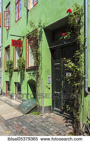 Green historic house in old town Copenhagen, Denmark, Europe View Large Photo Image Stock Photography - Green historic house in old town Copenhagen, Denmark, Europe. Fotosearch