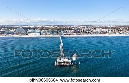 Grömitz pier in winter, Grömitz, Schleswig Holstein, Germany, Europe View Large Photo Image Picture - Grömitz pier in winter, Grömitz, Schleswig Holstein, Germany, Europe. Fotosearch