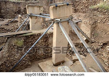 Göbekli Tepe, Mesopotamia, site, stone-age mountain sanctuary from the 10th to 9th millennium BC, pillars with relief, excavation site, archaeology, prehistoric, Sanliurfa, south-east Anatolia, Turkey, Asia View Large Photo Image Stock Image - Göbekli Tepe, Mesopotamia, site, stone-age mountain sanctuary from the 10th to 9th millennium BC, pillars with relief, excavation site, archaeology, prehistoric, Sanliurfa, south-east Anatolia, Turkey, Asia. Fotosearch