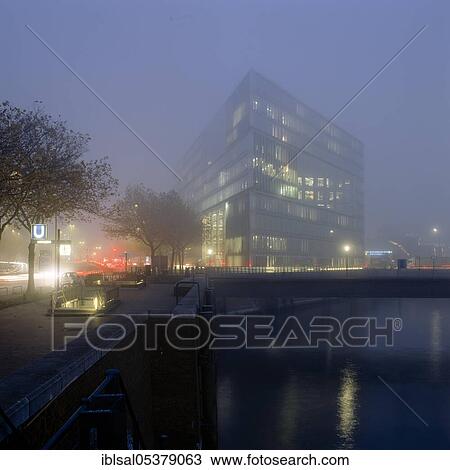 HafenCity of Hamburg by night, fog, Germany, Europe View Large Photo Image Stock Image - HafenCity of Hamburg by night, fog, Germany, Europe. Fotosearch