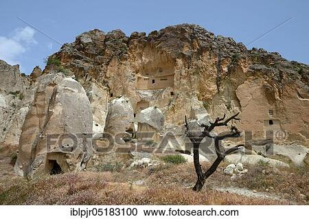 Hallac, Anatolia, Central Anatolia, Hallac Monastery, monastery complex, rock church, tuff, 11th century, rock monastery, near Ortahisar, Cappadocia, Turkey, Asia View Large Photo Image Stock Image - Hallac, Anatolia, Central Anatolia, Hallac Monastery, monastery complex, rock church, tuff, 11th century, rock monastery, near Ortahisar, Cappadocia, Turkey, Asia. Fotosearch