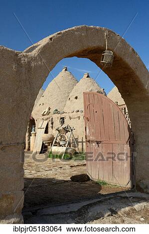 Harran, mud brick, mud house, traditional beehive shaped mud houses, trulli, Sanliurfa Province, Mesopotamia, Turkey, Asia View Large Photo Image Picture - Harran, mud brick, mud house, traditional beehive shaped mud houses, trulli, Sanliurfa Province, Mesopotamia, Turkey, Asia. Fotosearch