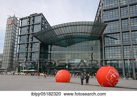 Stock Image - Hauptbahnhof (Central Station), Berlin, Germany, Europe. Fotosearch