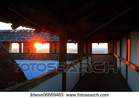 Stock Image - Heuneburg, Celts, Celtic Museum, Pyrene Celtic Town, Hundersingen, Upper Danube nature park Park, Baden-Württemberg, Germany, Europe. Fotosearch