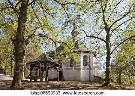 Holy Cross Chapel on the Rodenberg in spring, Menden, Sauerland, North Rhine-Westphalia, Germany, Europe View Large Photo Image Stock Image - Holy Cross Chapel on the Rodenberg in spring, Menden, Sauerland, North Rhine-Westphalia, Germany, Europe. Fotosearch