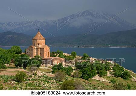 Holy Cross Church, Eastern Turkey, Eastern Anatolia, Ahtamar Island, Van Lake, Van Lake, Akdamar Island, Aghtamar Island, Ahtamar, Church of the Holy Cross, Turkey, Asia View Large Photo Image Picture - Holy Cross Church, Eastern Turkey, Eastern Anatolia, Ahtamar Island, Van Lake, Van Lake, Akdamar Island, Aghtamar Island, Ahtamar, Church of the Holy Cross, Turkey, Asia. Fotosearch