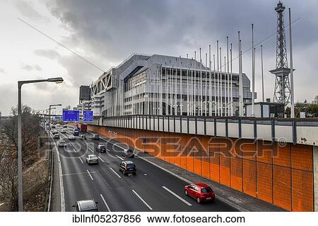 Stock Photograph - ICC, Messedamm, Westend, Charlottenburg, Berlin, Germany, Europe. Fotosearch
