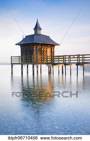 Iced bathhouse, Lake Neuchâtel, Gorgier, Neuchâtel, Switzerland, Europe View Large Photo Image Stock Photograph - Iced bathhouse, Lake Neuchâtel, Gorgier, Neuchâtel, Switzerland, Europe. Fotosearch