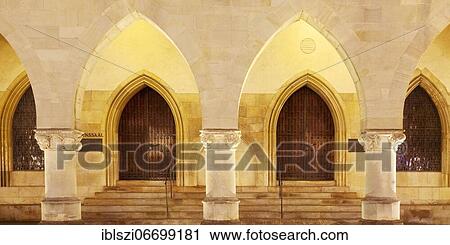 Illuminated archways at the town hall in the evening, city of Münster, Münsterland, North Rhine-Westphalia, Germany, Europe View Large Photo Image Stock Image - Illuminated archways at the town hall in the evening, city of Münster, Münsterland, North Rhine-Westphalia, Germany, Europe. Fotosearch
