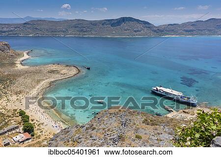 Stock Image - Imeri Gramvousa, Crete, Greece, Europe. Fotosearch