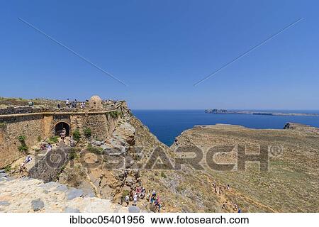 Stock Photograph - Imeri Gramvousa, Crete, Greece, Europe. Fotosearch