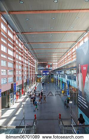 Innsbruck Central Station ÖBB Austrian Federal Railways, Innsbruck, Austria, Europe View Large Photo Image Stock Photo - Innsbruck Central Station ÖBB Austrian Federal Railways, Innsbruck, Austria, Europe. Fotosearch