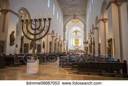 Interior with altar, St. Kilian's Cathedral, St. Kilian's Cathedral, Würzburg, Franconia, Bavaria, Germany, Europe View Large Photo Image Stock Image - Interior with altar, St. Kilian's Cathedral, St. Kilian's Cathedral, Würzburg, Franconia, Bavaria, Germany, Europe. Fotosearch