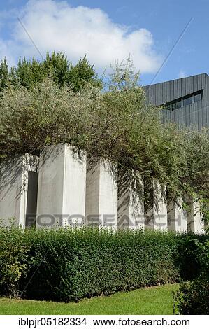 Jewish Museum Berlin, architect Daniel Libeskind, Garden of Exile, Berlin, Germany, Europe View Large Photo Image Picture - Jewish Museum Berlin, architect Daniel Libeskind, Garden of Exile, Berlin, Germany, Europe. Fotosearch