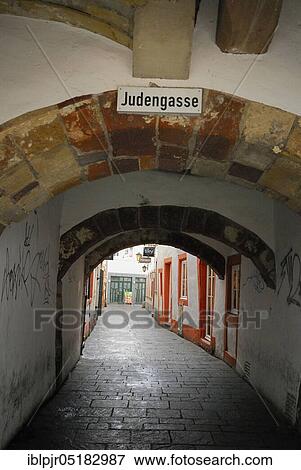 Judengasse, Rhineland-Palatinate, Trier, Germany, Europe View Large Photo Image Stock Photo - Judengasse, Rhineland-Palatinate, Trier, Germany, Europe. Fotosearch