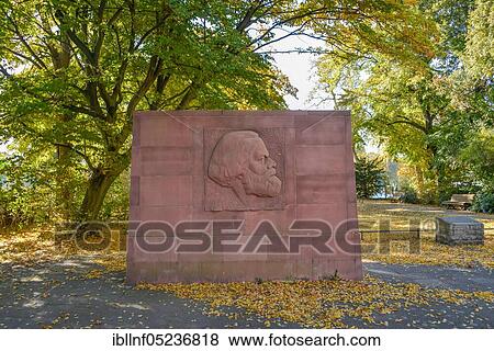 Karl Marx Monument, Stralau, Friedrichshain, Berlin, Germany, Europe View Large Photo Image Stock Photo - Karl Marx Monument, Stralau, Friedrichshain, Berlin, Germany, Europe. Fotosearch