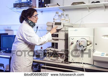 Laboratory Assistant at the Liquid Chromatography Analysis at the Institute for Pharmaceutical Biology and Biotechnology, Heinrich-Heine-University Düsseldorf, North Rhine-Westphalia, Germany, Europe View Large Photo Image Stock Photo - Laboratory Assistant at the Liquid Chromatography Analysis at the Institute for Pharmaceutical Biology and Biotechnology, Heinrich-Heine-University Düsseldorf, North Rhine-Westphalia, Germany, Europe. Fotosearch