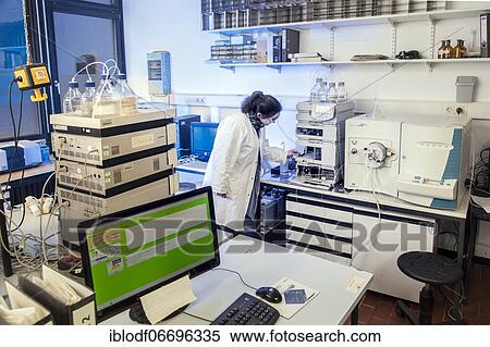 Laboratory Assistant at the Liquid Chromatography Analysis at the Institute for Pharmaceutical Biology and Biotechnology, Heinrich-Heine-University Düsseldorf, North Rhine-Westphalia, Germany, Europe View Large Photo Image Stock Photography - Laboratory Assistant at the Liquid Chromatography Analysis at the Institute for Pharmaceutical Biology and Biotechnology, Heinrich-Heine-University Düsseldorf, North Rhine-Westphalia, Germany, Europe. Fotosearch