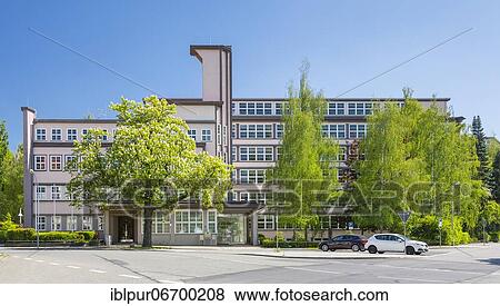 Landesdirektion, former Astrawerke Chemnitz, Saxony, Germany, Europe View Large Photo Image Stock Photo - Landesdirektion, former Astrawerke Chemnitz, Saxony, Germany, Europe. Fotosearch