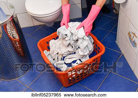 Laundry, laundry basket View Large Photo Image Stock Photography - Laundry, laundry basket. Fotosearch
