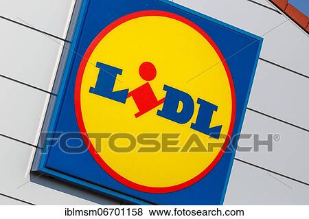 Lidl Logo Symbol Sign Supermarket Store Shop Discounter in Germany View Large Photo Image Stock Photo - Lidl Logo Symbol Sign Supermarket Store Shop Discounter in Germany. Fotosearch