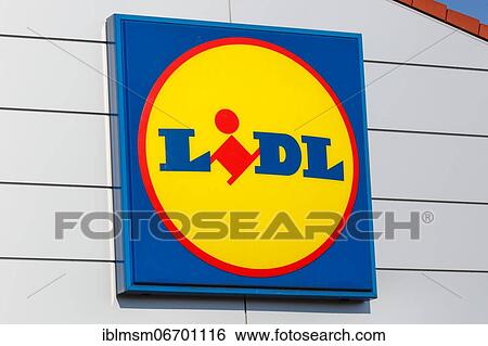 Lidl Logo Symbol Sign Supermarket Store Shop Discounter in Germany View Large Photo Image Stock Photograph - Lidl Logo Symbol Sign Supermarket Store Shop Discounter in Germany. Fotosearch