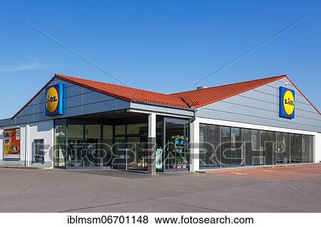 Lidl store supermarket shop discounter logo symbol sign in germany View Large Photo Image Stock Photo - Lidl store supermarket shop discounter logo symbol sign in germany. Fotosearch