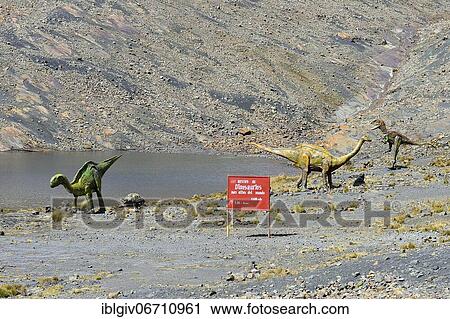 Life-size figures of dinosaurs at the highest site in the world, Pastoruri Glacier, Cordillera Blanca, Recuay Province, Peru, South America View Large Photo Image Stock Image - Life-size figures of dinosaurs at the highest site in the world, Pastoruri Glacier, Cordillera Blanca, Recuay Province, Peru, South America. Fotosearch